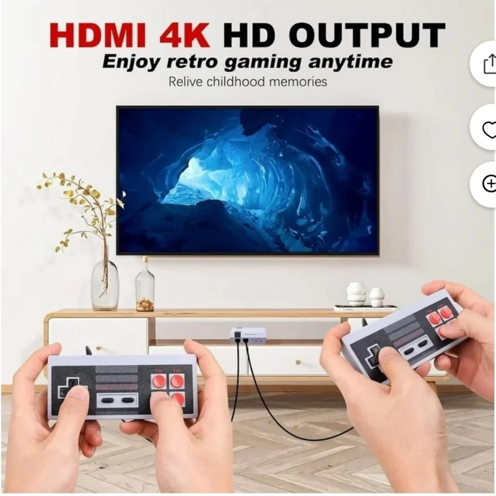Mini Game Anniversary Edition Console - Gray 620 Built-in Games